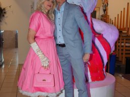 Fashion Show in der Contemplor Galerie Wien am 14. 03. 2024